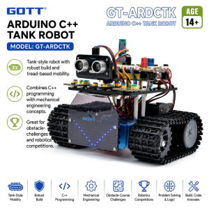 ARDUINO C++ TANK ROBOT GT-ARDCTK
