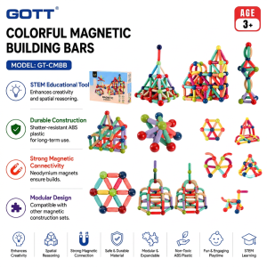 COLORFUL MAGNETIC BUILDING BARS GT-CMBB