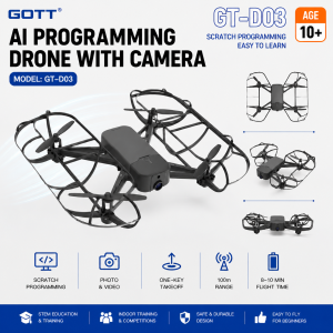 AI PROGRAMMING DRONE WITH CAMERA GT-D03